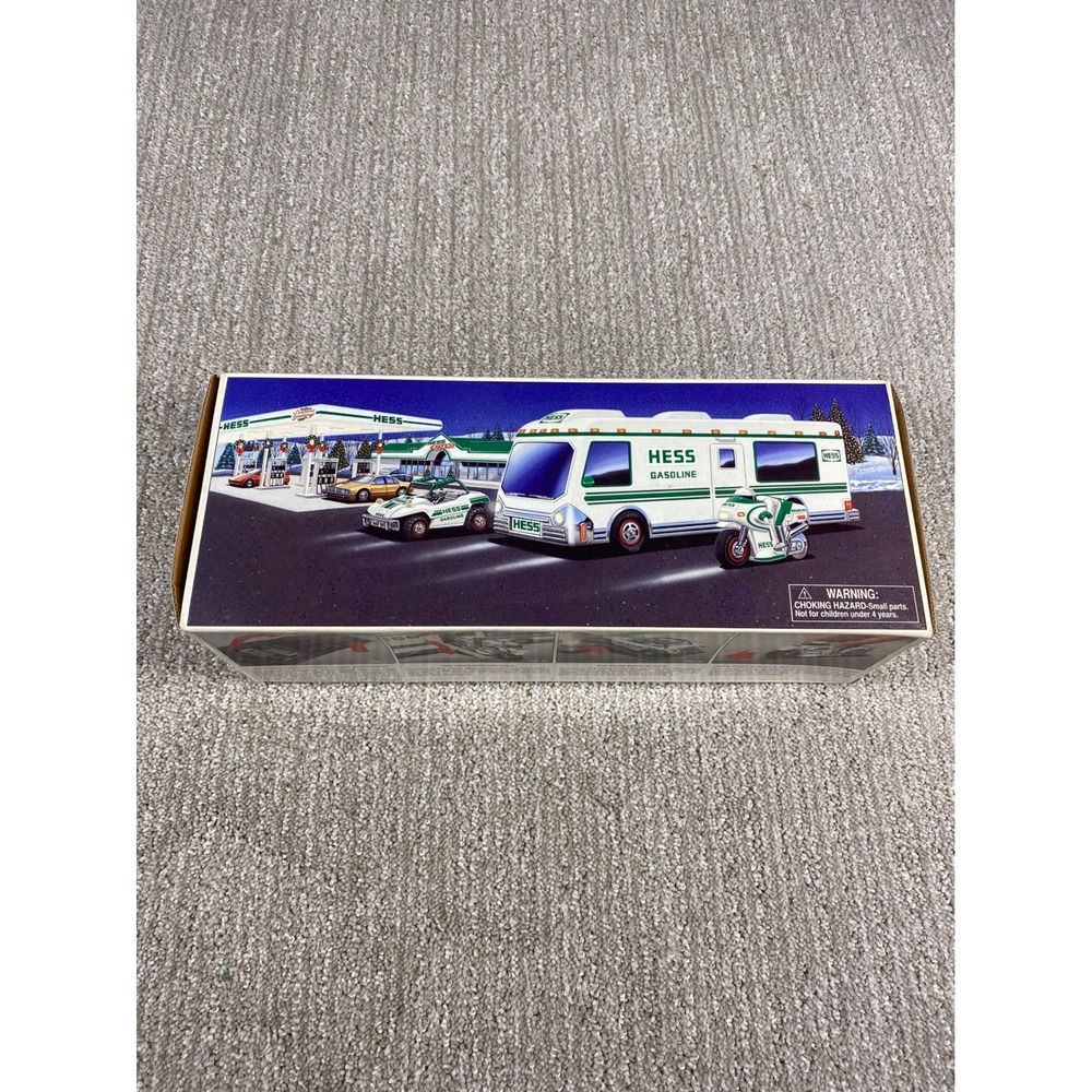 1998 Hess Recreation Van with Dune Buggy and Motorcycle Battery Operated Lights
